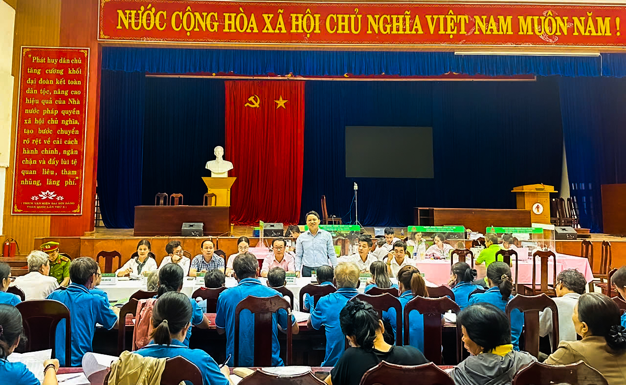 Phòng giao dịch Ngân hàng Chính sách xã hội Hoà Vang bảo đảm hoạt động tín dụng chính sách thông suốt sau sáp nhập các đơn vị hành chính cấp xã