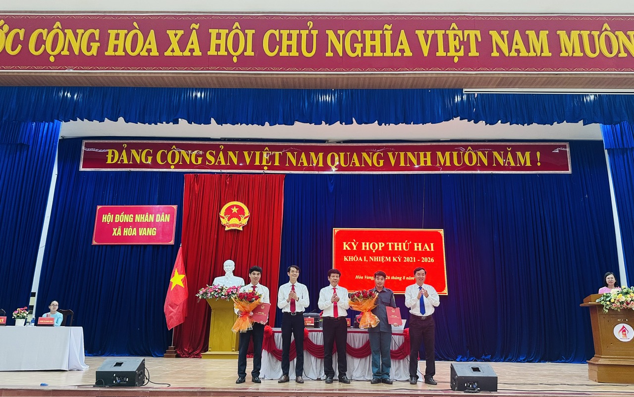 HĐND xã Hòa Vang khai mạc Kỳ họp thứ Hai khóa I, nhiệm kỳ 2021-2026