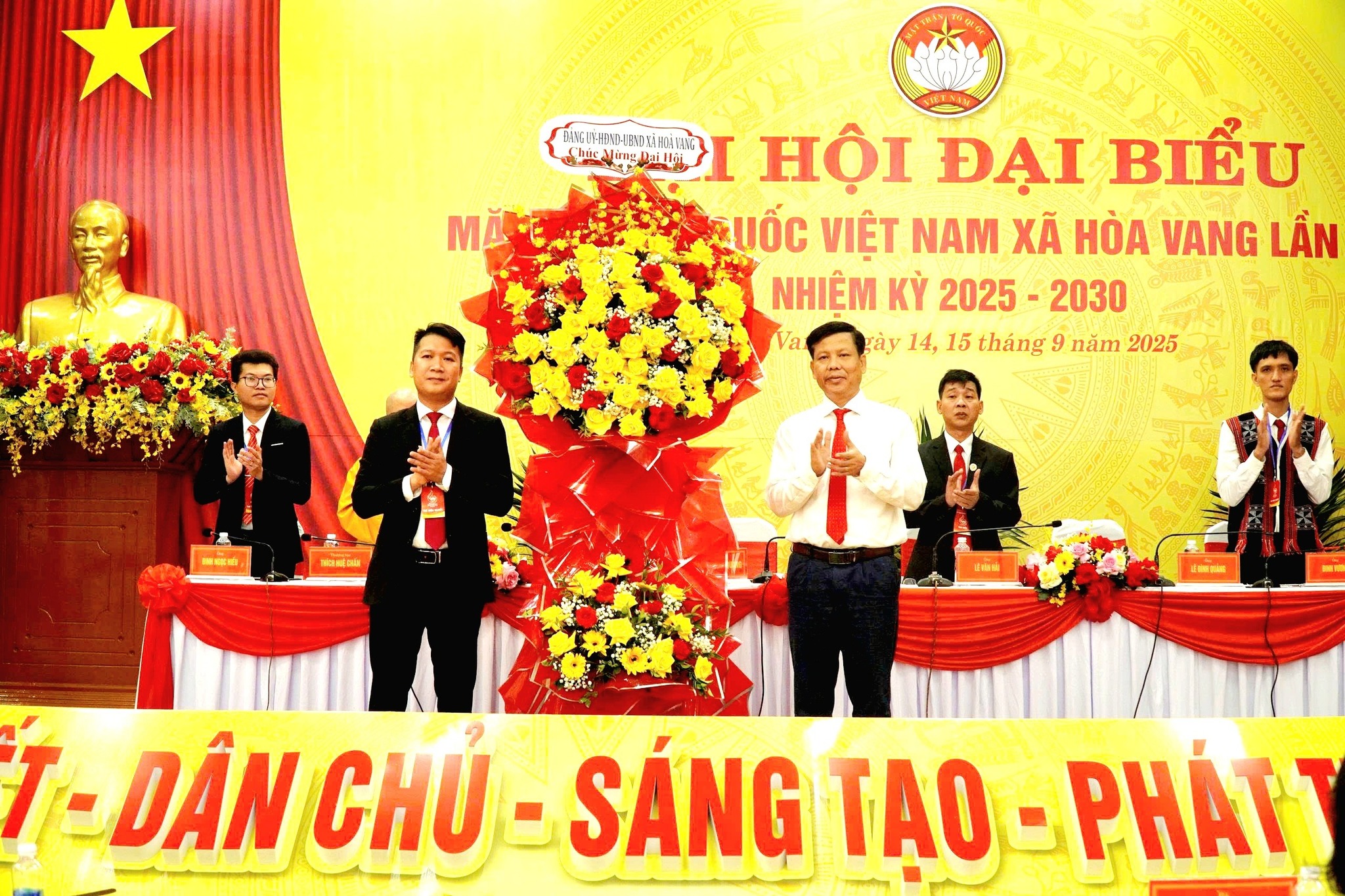 Đại hội đại biểu Mặt trận Tổ quốc Việt Nam xã Hòa Vang lần thứ I.