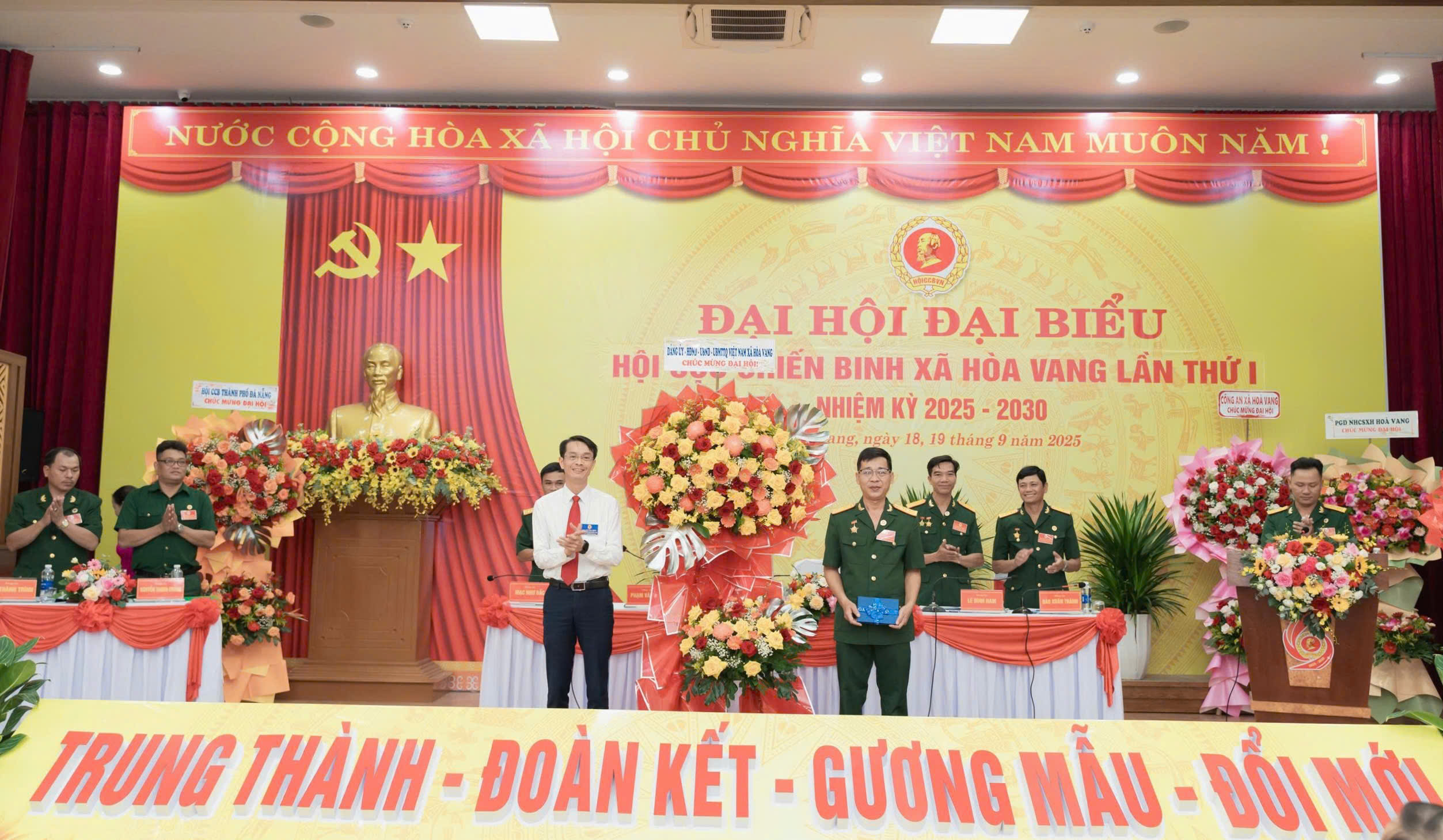 Hòa Vang: Tổ chức thành công Đại hội đại biểu Hội CCB xã Hòa Vang lần thứ I, nhiệm kỳ 2025-2030