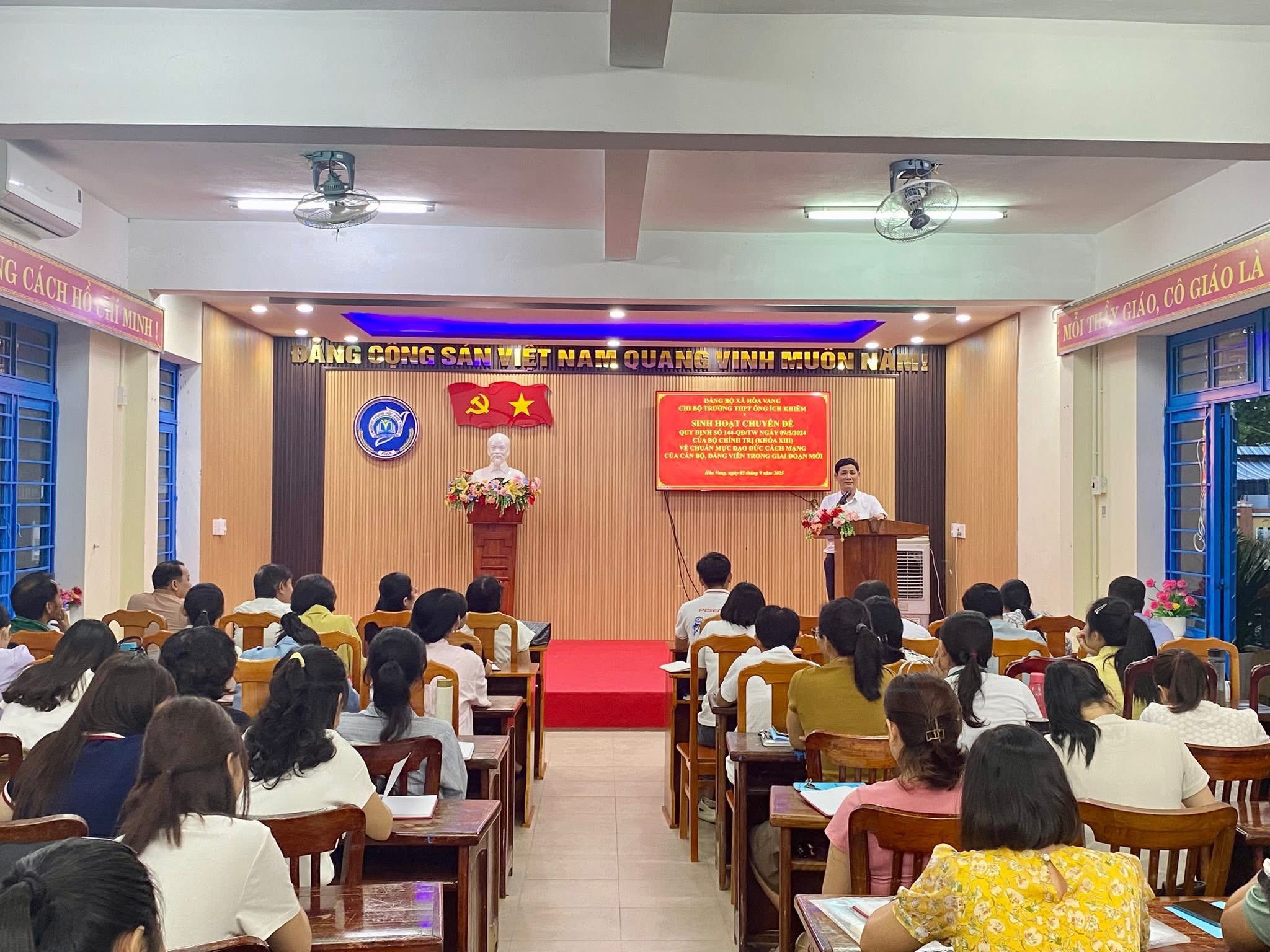 Xây dựng Đảng về đạo đức - điểm sáng từ thực tiễn sinh hoạt chính trị ở Hòa Vang