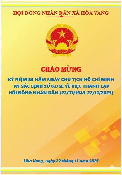 KỶ NIỆM 80 NĂM NGÀY CHỦ TỊCH HỒ CHÍ MINH KÝ BAN HÀNH SẮC LỆNH SỐ 63/SL VỀ TỔ CHỨC HỘI ĐỒNG NHÂN DÂN (22/11/1945 – 22/11/2025)