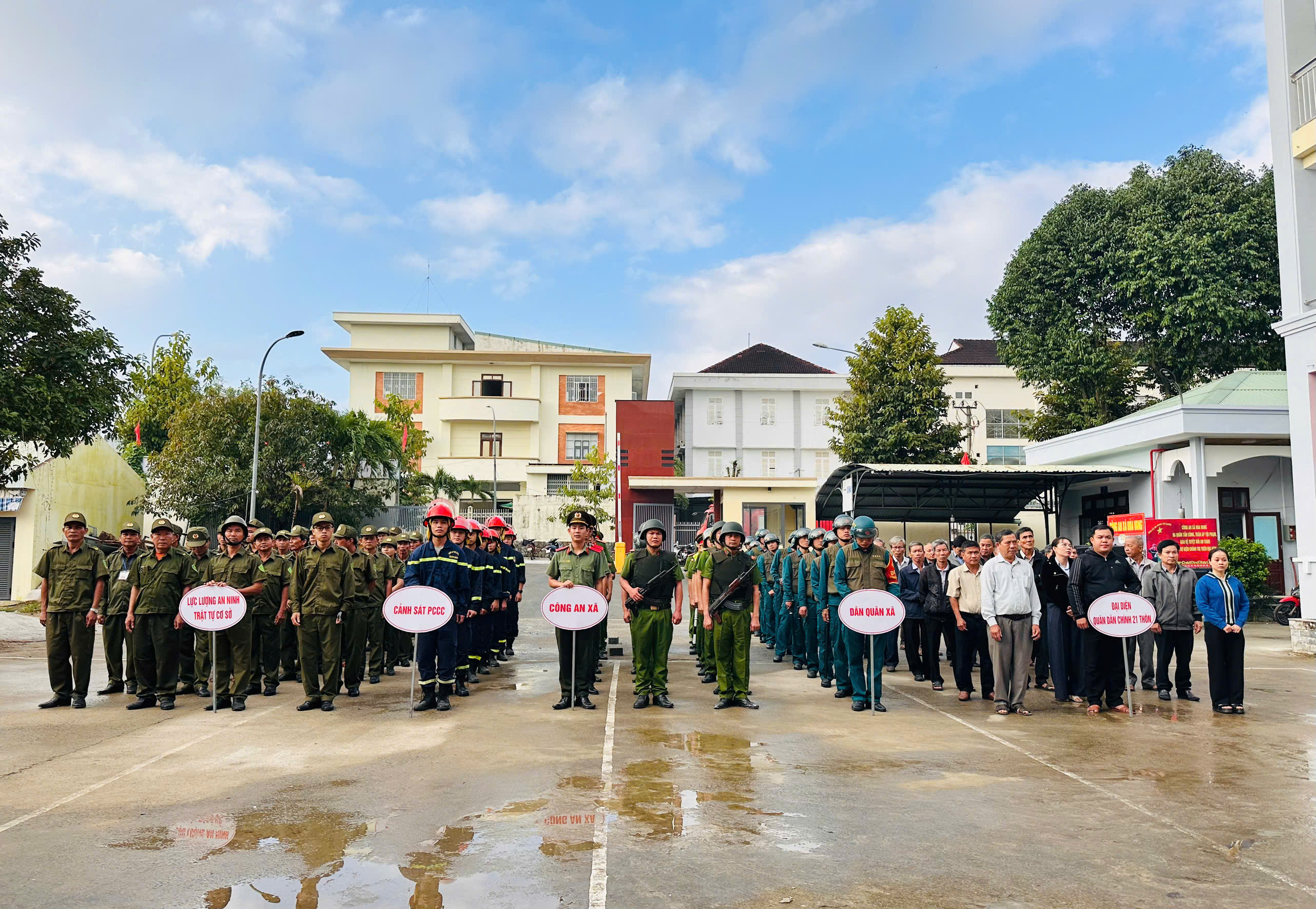 Hòa Vang triển khai cao điểm tấn công tội phạm, bảo đảm an toàn các sự kiện chính trị