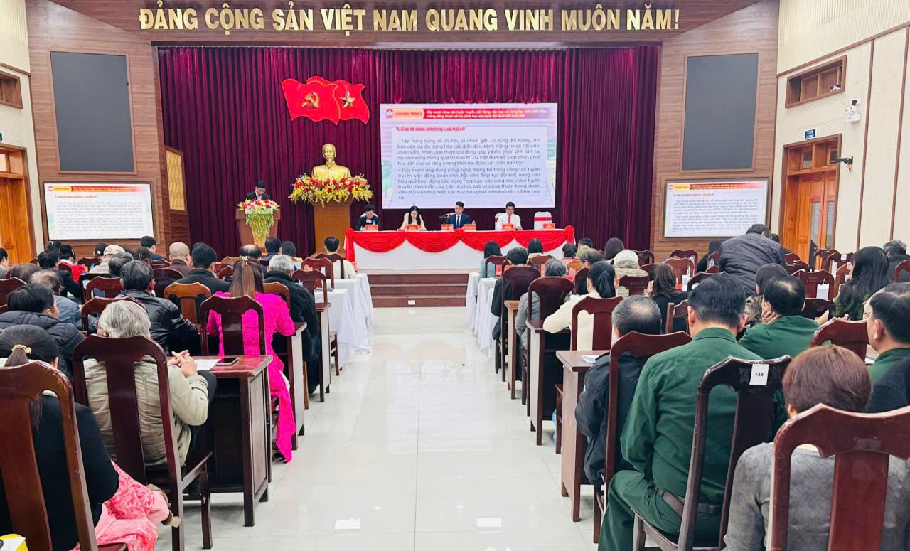 Hòa Vang khen thưởng 20 tập thể và 25 cá nhân tiêu biểu trong công tác Mặt trận 2025