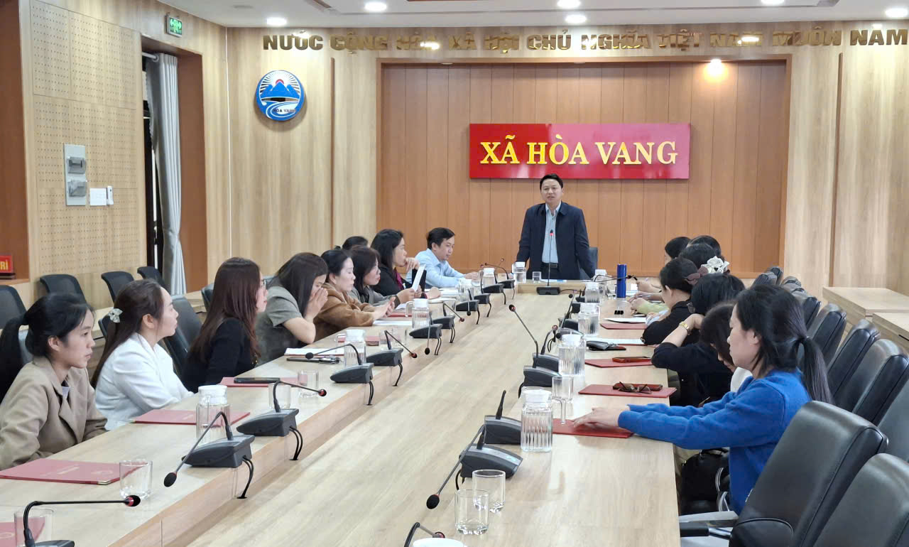 UBND xã Hòa Vang tổ chức Hội nghị triển khai nhiệm vụ năm 2026 đối với các nhóm trẻ độc lập.