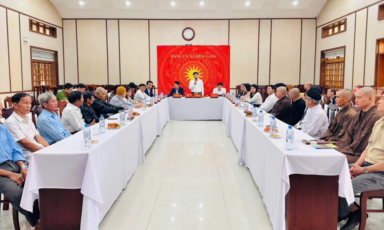 Hòa Vang: Gặp mặt chức sắc tôn giáo, người có uy tín và tộc họ tiêu biểu nhân dịp Tết Bính Ngọ 2026