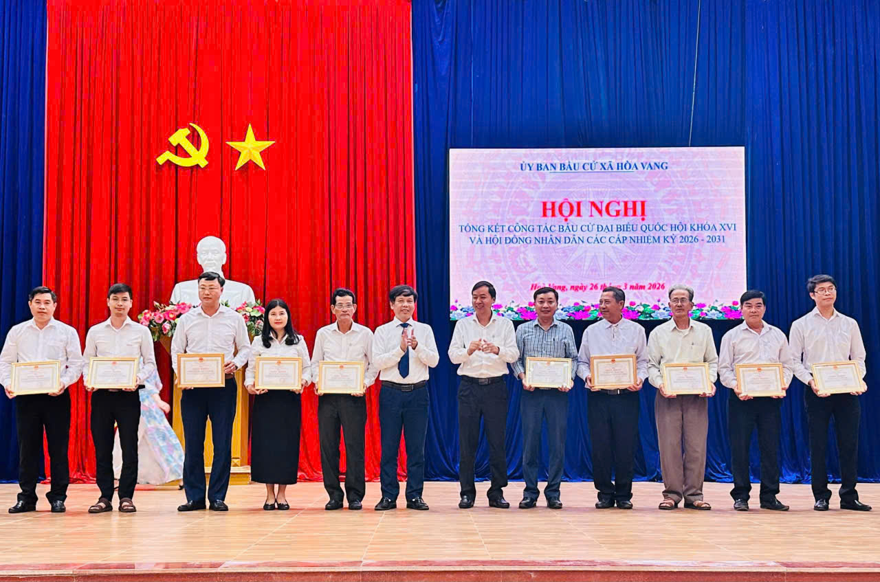 Hòa Vang: Tổng kết công tác bầu cử nhiệm kỳ 2026–2031