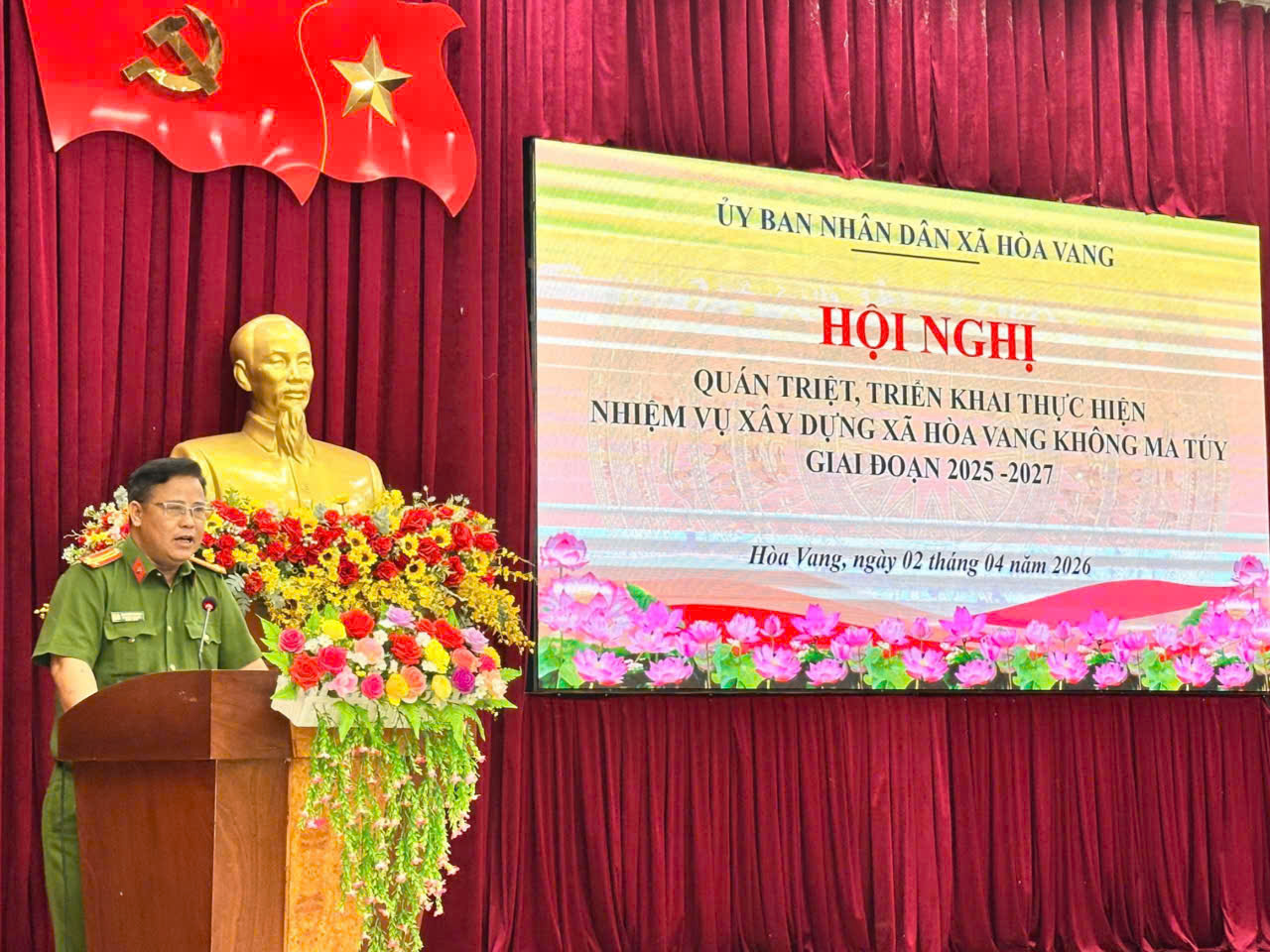 Hòa Vang: Triển khai xây dựng xã không ma túy giai đoạn 2025–2027