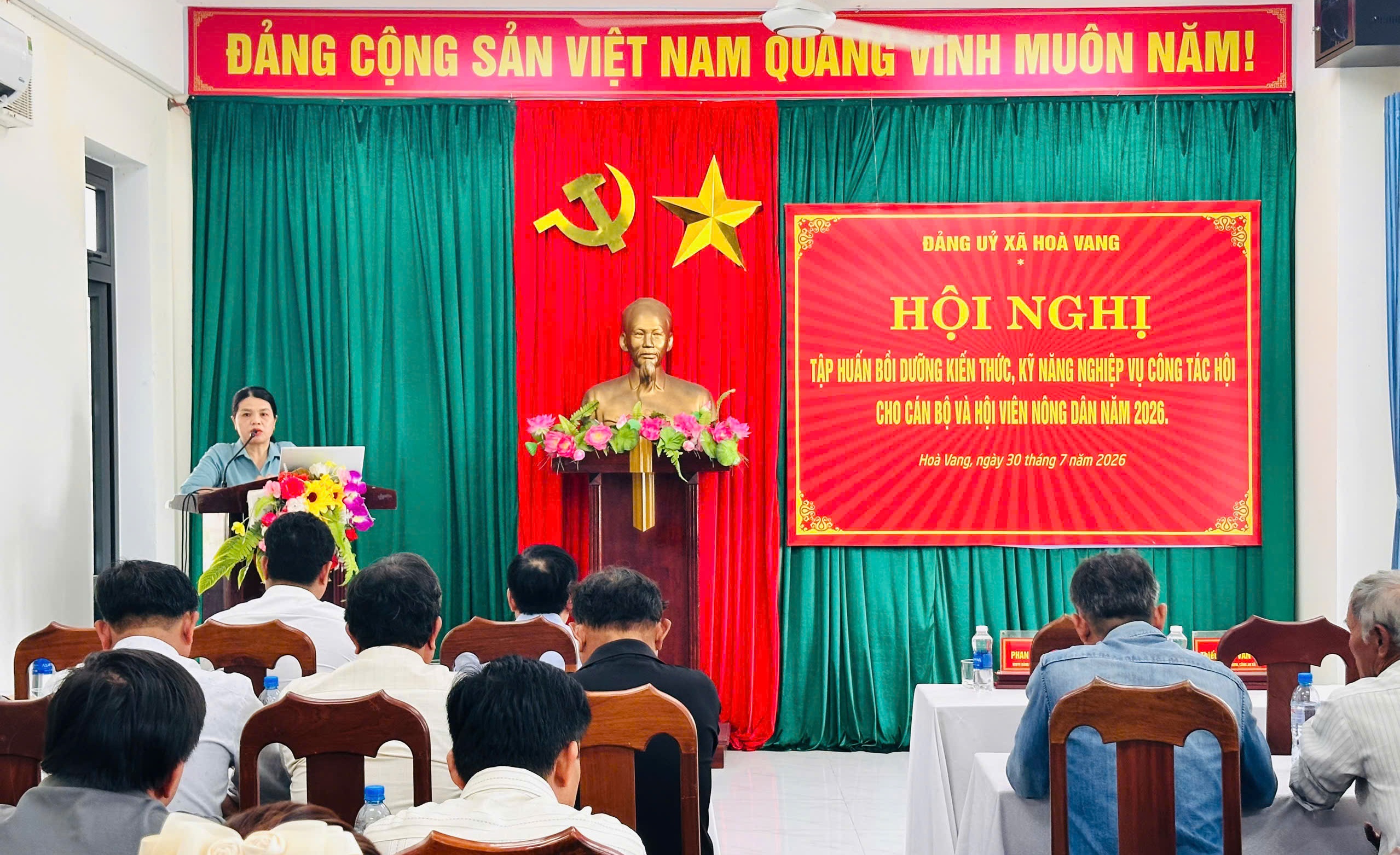 Hòa Vang bồi dưỡng nghiệp vụ công tác Hội cho cán bộ, hội viên nông dân