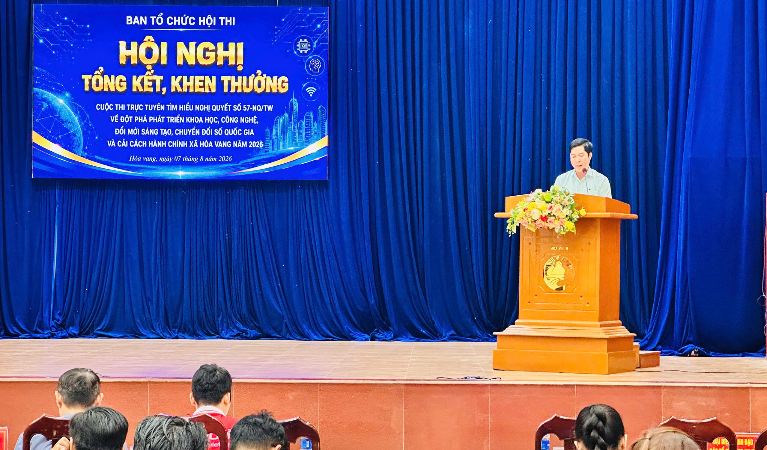 Hòa Vang tổng kết, trao giải Cuộc thi tìm hiểu Nghị quyết số 57-NQ/TW