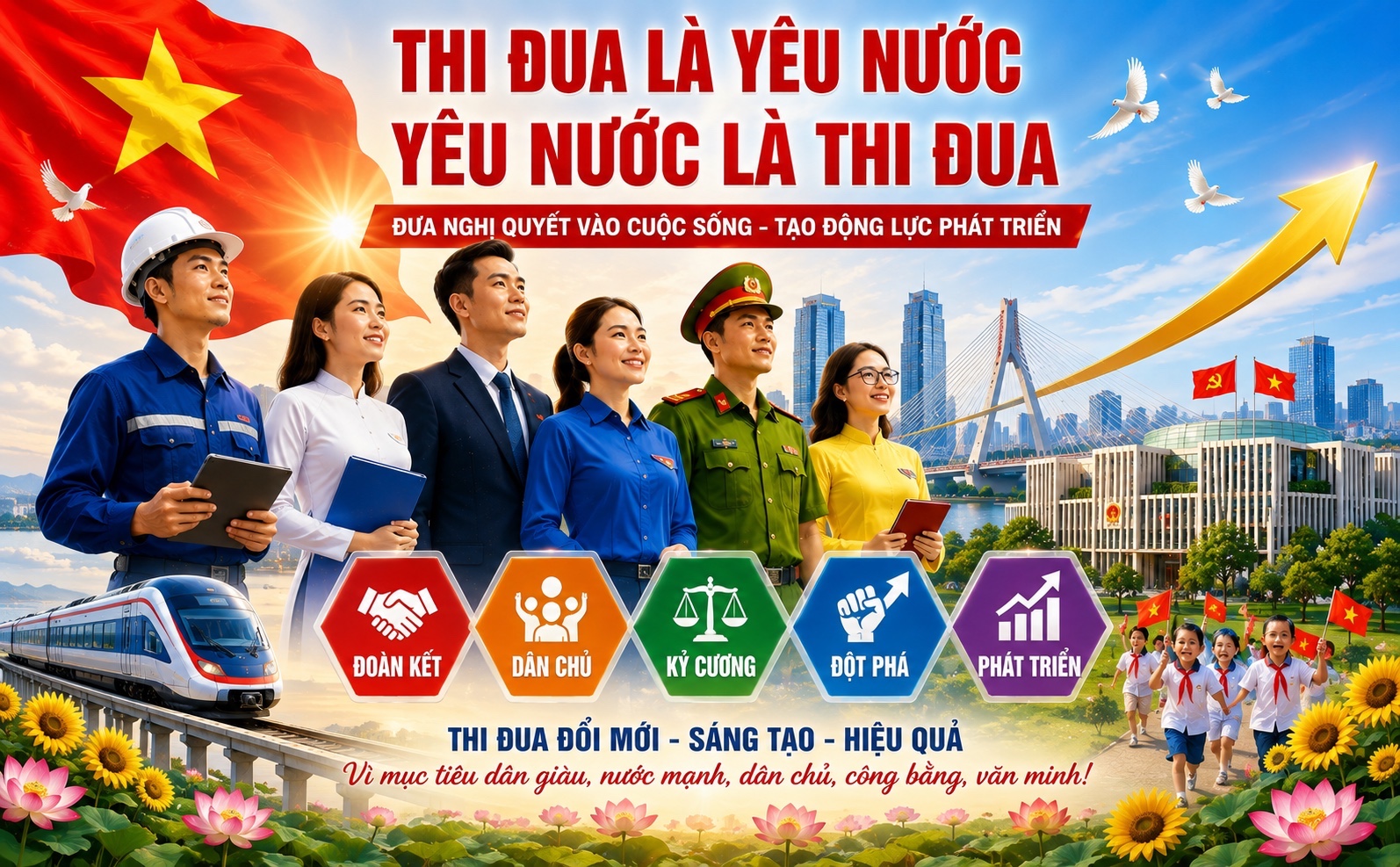 THI ĐUA TỪ LỜI BÁC DẠY TRONG KỶ NGUYÊN MỚI